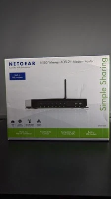 NETGEAR DGN1000 150 Mbps 10/100 Wireless N Router (DGN1000-100UKS) - Image 1 of 4