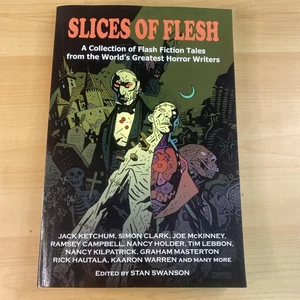 Slices of Flesh Flash Fiction Story Collection Horror RARE 2012 Dark Moon Books - Bild 1 von 7