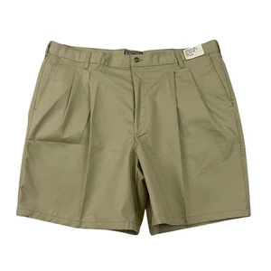 Southwest Airlines Employee Uniform Khaki Shorts Size 40 Tan Pleated USA NEW - Picture 1 of 15