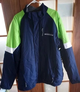 Seattle Seahawks Mens Size L, 3 In 1 Systems Jacket, Full Zip, Removable Hood - Picture 1 of 21