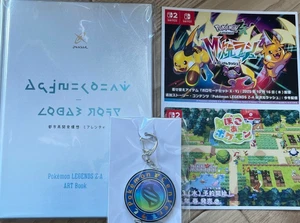 Pokemon Legenden Z-A Pokemon Center Limited Art Book Schlüsselanhänger Japan NEU - Bild 1 von 4