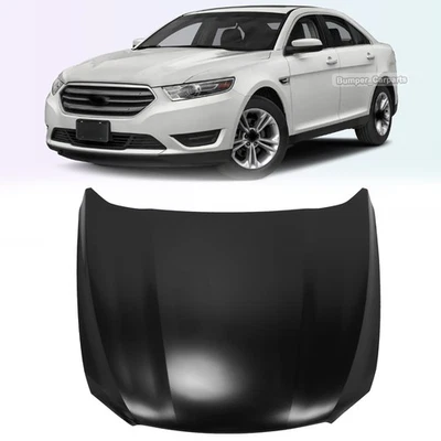 For 2013-2019 Ford Taurus Hood Primed Steel Fits Ford Police Interceptor Sedan Foto 1 de 4