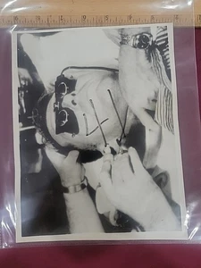 SPACE PHOTO MEXICO PRESS APOLLO NASA RARE BACK STAMP 10 1962 Schirra Kearsarge - Picture 1 of 5