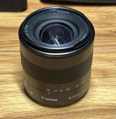 Canon Zoom Lens EF-S 18-55mm F3.5-5.6 IS STM Lens - Image 1 of 3