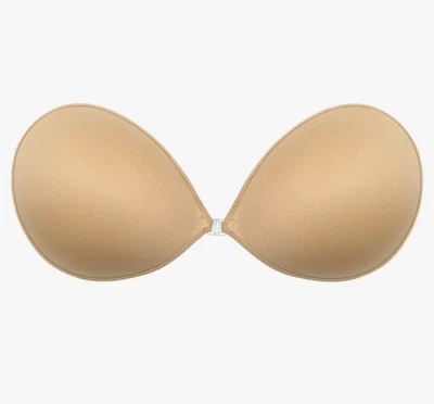 Sujetador pushup adhesivo sin tirantes sin espalda para mujer y paquete de 50 fundas de pétalos de pastel NUEVO D Foto 1 de 4