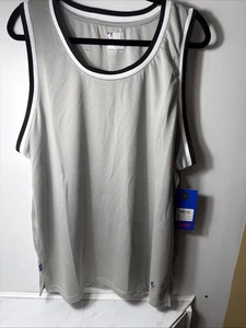 Camiseta sin mangas de práctica sin mangas de la NBA gris XL de la NBA para hombre - Nueva - Imagen 1 de 10