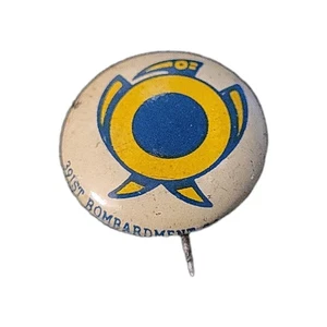 391st Bombardment Squadron PEP pin/pinback/botón Kellogg's Cereal años 40 - Imagen 1 de 4