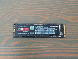 SAMSUNG 970 PRO 512GB NVMe M.2 SSD 97% Health - Picture 1 of 1