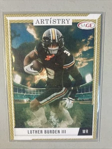 2024 Sage Artistry Luther Burden III Missouri Tigers - Picture 1 of 2