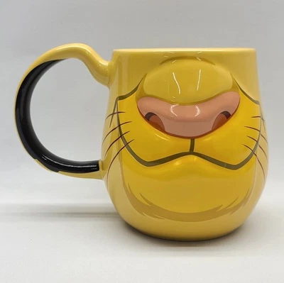 ⭐️ Taza de té de café de cerámica 3D con doble logotipo cara del rey león Simba de los parques de Disney Foto 1 de 4