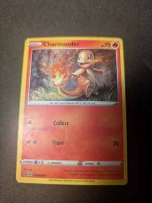 Charmander SWSH092 SWSH: Sword & Shield Promo Card Cosmo Holo - Image 1 of 4