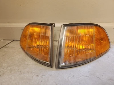 Honda Civic 1992-1995 cupé hatchback stock OEM lentes de esquina Stanley EG USDM Foto 1 de 4
