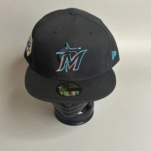 New Era Miami Marlins Jackie Robinson Día 59FIFTY Sombrero Ajustado Para Hombre Talla 8 - Imagen 1 de 9
