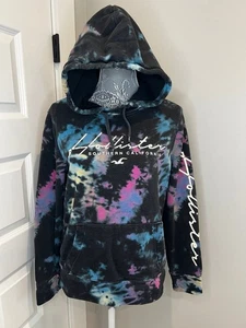 Hollister California Co. Tye Dye Pullover Hoodie Womens XS Y2K - Picture 1 of 9