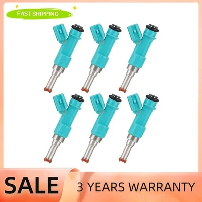 6Pcs Fuel Injectors For Toyota Highlander/Sienna 3.5L 2011 2014 2015 2016 FJ1084 - Изображение 1 из 4