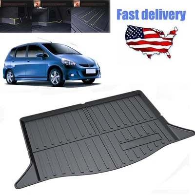 Tapete de assoalho forro porta-malas de carga impermeável TPO para Honda Fit 2008-2013 - Imagem 1 de 4