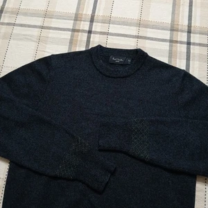 Paul Smith Jeans Maglione Uomo Lana Merino Blu Navy Taglia S - Foto 1 di 10