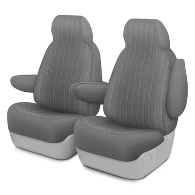 For Chevy C1500 Suburban 95-99 Dorchester Velour 1st Row Gray Custom Seat Covers Foto 1 de 2