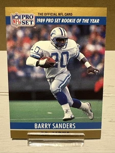 Juego profesional Barry Sanders #1 1990 Detroit Lions - Imagen 1 de 6