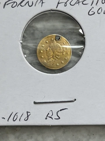 1867 california gold coin 1/2 Dollar Cover