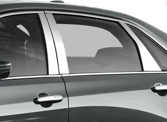 EL NUEVO CADILLAC CT6 2016 2017 2018 2019 2020 CROMO PILAR POSTE COMPLETO 6 PIEZAS. KIT Foto 1 de 1