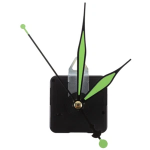 1 Set Glow In The Dark Kit Lancette Orologio Movimento Orologio Motore Kit - Foto 1 di 12