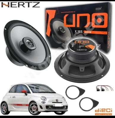 Kit 2 Casse Altoparlanti Hertz X165 Posteriori per Fiat 500 Abarth (595) 220W - Immagine 1 di 4