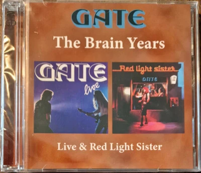 Gate - The Brain Years -  Live & Red Light Sister (2xCD, Album) (Mint (M)) - 273 - Bild 1 von 2