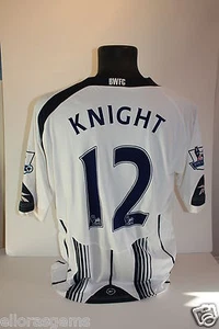 Zat Knight Match Worn Bolton Home Shirt Un Washed & not Signed - Picture 1 of 2
