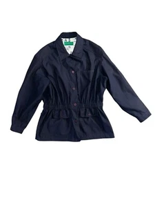 Liz Golf Liz Claiborne Lightweight Button Navy Golf Jacket Women’s Size Large - Picture 1 of 10