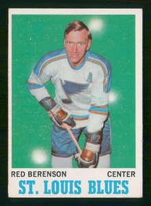 RED BERENSON 1970-71 TOPPS 70-71 Nº 103 EX+ 63456 - Imagen 1 de 2