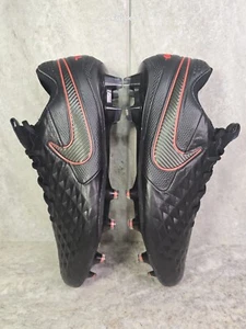 Nike Tiempo Legend 8 Elite FG Herren Fußballschuhe Größe 6 schwarz rot AT5293-060 NEU - Bild 1 von 9