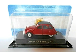 DIE CAST - CITROEN 3CV ESPECIAL (1972) - AUTOS INOLVIDABLES ESCALA 1/43 SCAT Z - Picture 1 of 1