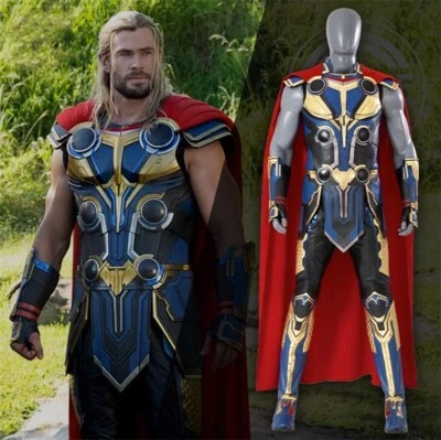 Thor: Amor y Trueno Halloween Armadura Trajes Thor Odinson Disfraz Traje Foto 1 de 4