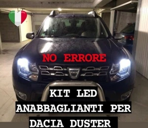 Kit Led Anfibios Para Dacia Duster Mk1 Mk2 H7 Canbus Sin Error 60W - Imagen 1 de 2