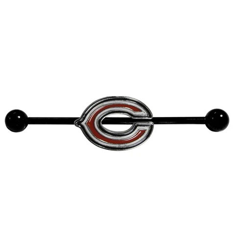 Chicago Bears Stainless Steel Industrial Slider Barbell NFL Football Cover