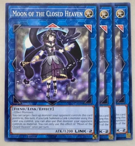 Mond des geschlossenen Himmels x3 INFO-DE098 Yugioh! 1st Ed Common Playset - Bild 1 von 1