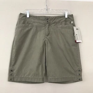 NWT COLUMBIA Sz 10 Women’s Cape Rush Active Shorts Inseam 10 Bermuda Green - Picture 1 of 11