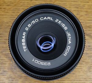 CARL ZEISS Jena Tessar 50mm F2.8 Prime Lens, M42 Mount, Nice! 