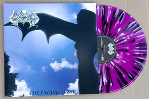 GOREMENT ‎– The Ending Quest (180g Neon Violet Black Bone Splatter Vinyl Ltd 400 - Picture 1 of 5