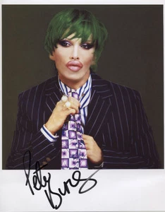 Pete Burns Dead Or Alive SIGNED Photo 1st Generation PRINT No'd + Certificate /1 - Picture 1 of 1