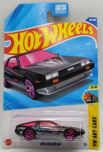 2025 Hot Wheels Black DMC Delorean HW Art Cars #36 - Bild 1 von 1