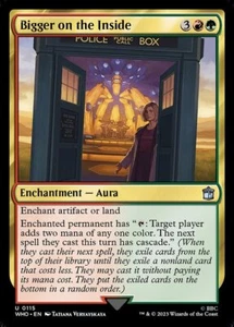 MTG BIGGER ON THE INSIDE FOIL EXC - 115 - WHO - MAGIC - Picture 1 of 1