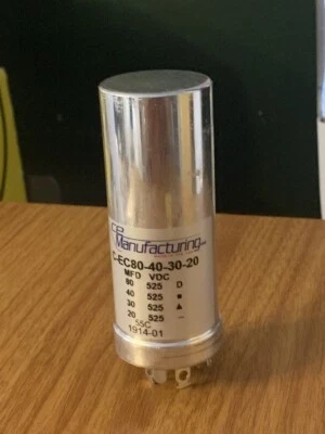 LATA CONDENSADORA 80/40/30/20 μF @ 525VDC McIntosh MC-225 MC-240 MC-30 MC-40 MC-60 Foto 1 de 2