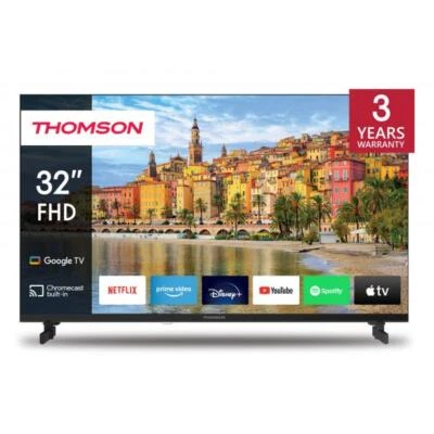 Thomson TV 32 THOMSON FHD FRAMELESS SMART T2/C2S2 GOOGLE TV 32FG2S14 - Immagine 1 di 4