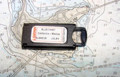 Garmin Bluechart MUS021R GPS CHARTPLOTTER DATA CARD-CALIFORNIA-MEXICO-L@@K !! - Image 1 of 4