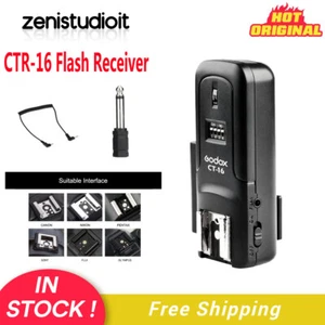 US Godox CTR-16 Wireless Universal Flash Receiver for Canon Nikon Pentax Sony - Picture 1 of 11