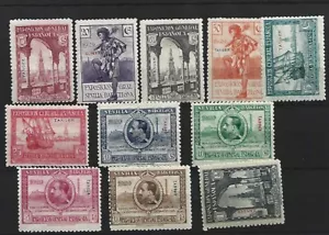 1929 TANGER EDIFIL 37/47* CATALOGO 120 EUROS - Imagen 1 de 1