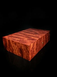 Elie Bleu Bubinga Wood Humidor 110 Count Made in France NIB - Picture 1 of 12