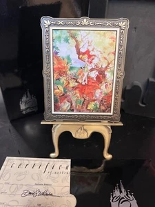 The Art Of Disney Tinker Bell Autumn Breezes LE 440/500 David Whitaker NEW - Picture 1 of 6